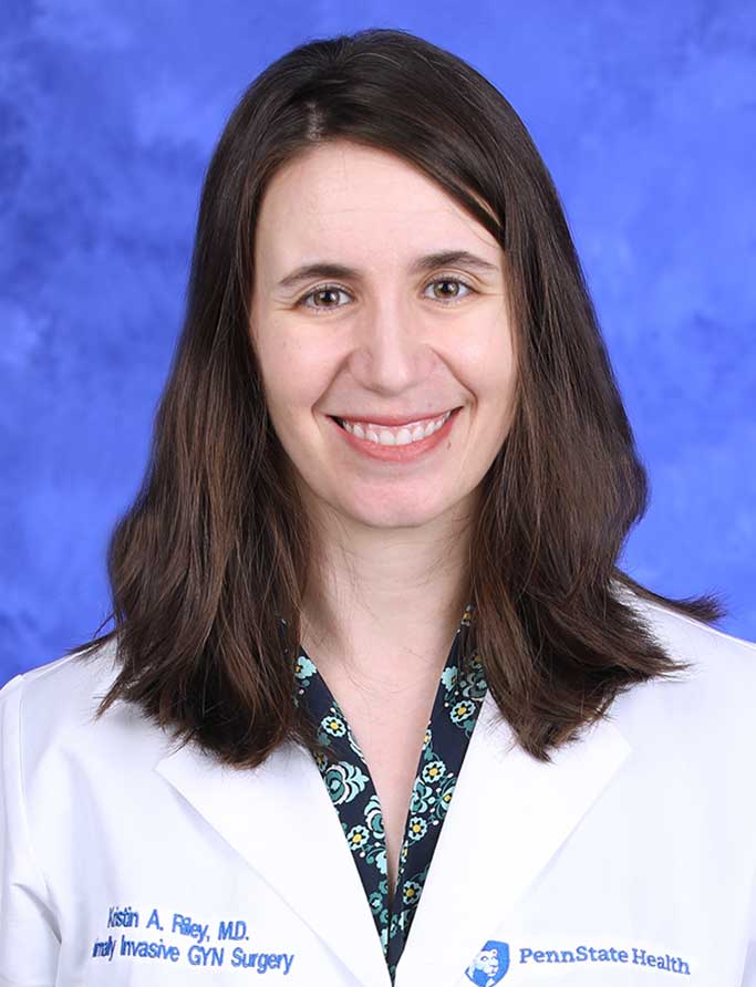 A head-and-shoulders professional photo of Kristin A. Riley, MD, FACOG