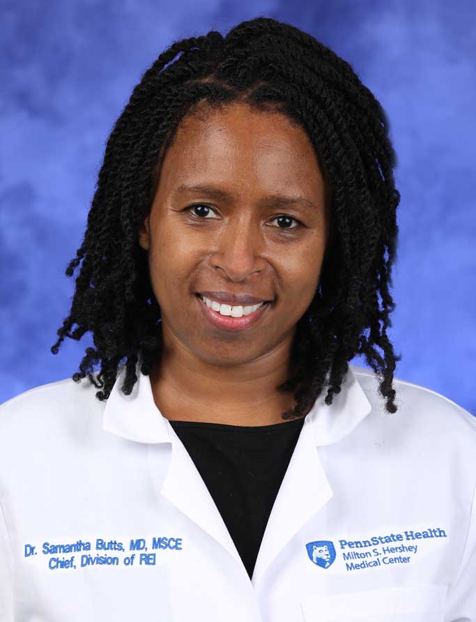 A head-and-shoulders professional photo of Samantha F. Butts, MD, MSCE, FACOG